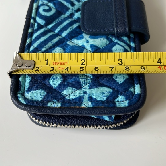 Vera Bradley Cuban Tiles RFID Zip Around Wallet Wristet Clutch - Picture 11 of 11